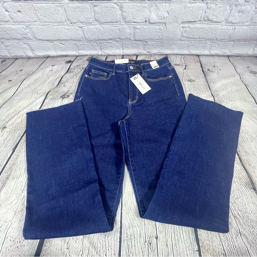 *NEW* Judy Blue  Like A Love Song High Rise Straight Leg Jeans Size‎ 9 (B15)